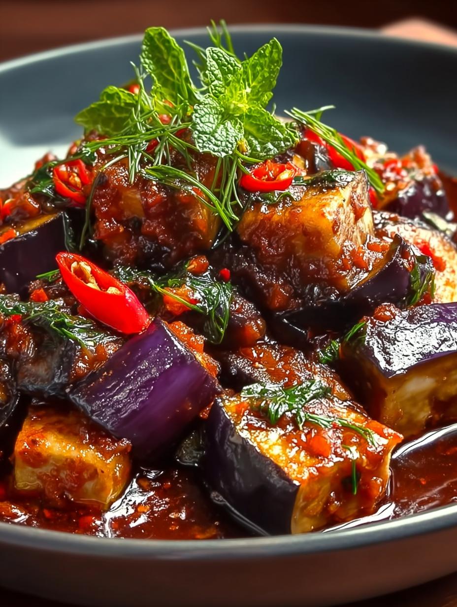 Spicy Garlic Aubergine Eggplant: 10 Flavorful Secrets - Spicy Garlic Aubergine Eggplant - main visual representation