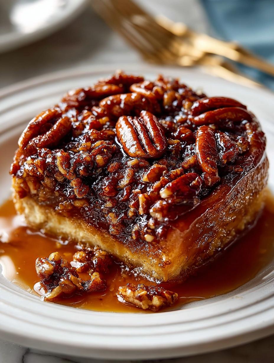 Sticky Maple Pecan Cinnamon