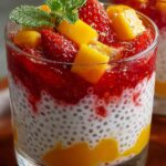 Strawberry Mango Sago Creamy