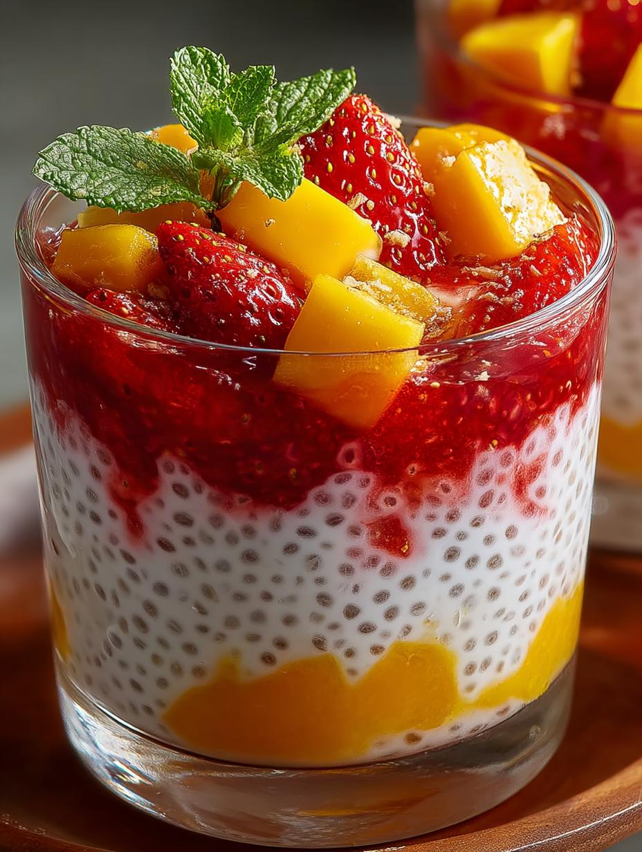Strawberry Mango Sago Creamy
