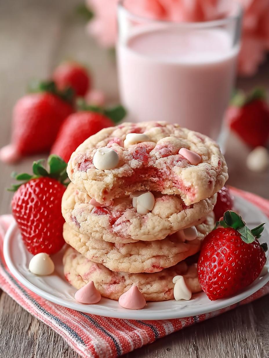 Delicious Strawberry Milkshake Cookies Recipe to Savor - Strawberry Milkshake Cookies - additional detail