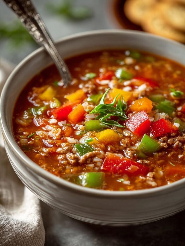 Stuffed Pepper Soup