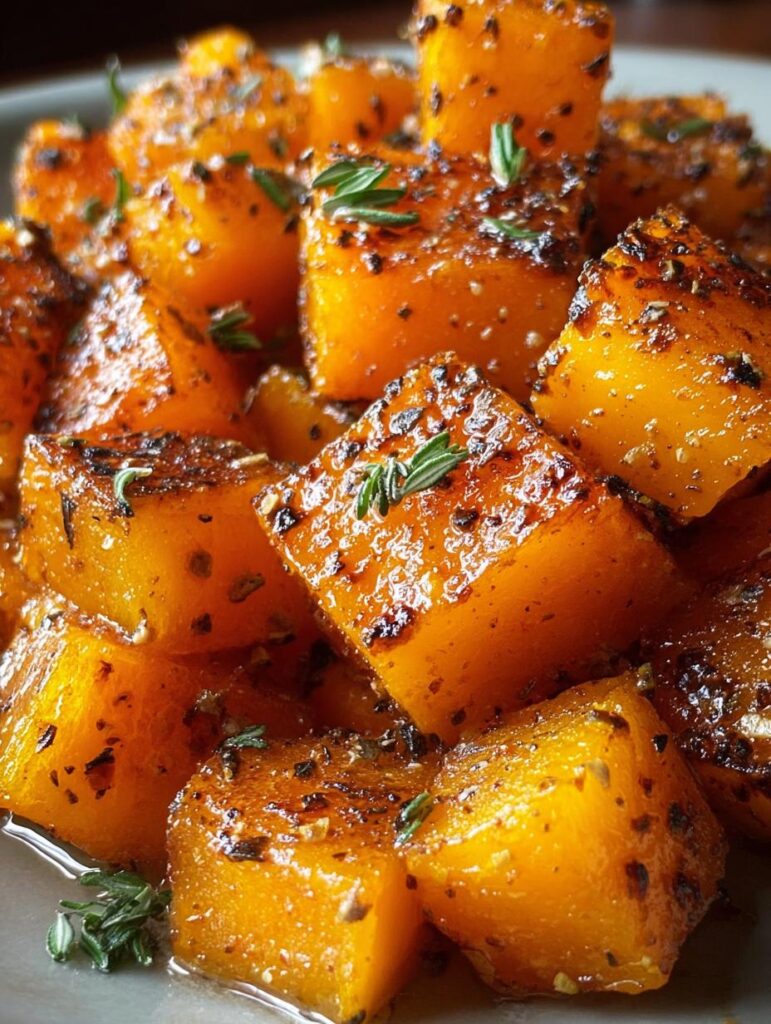 Sweet Savory Roasted Butternut