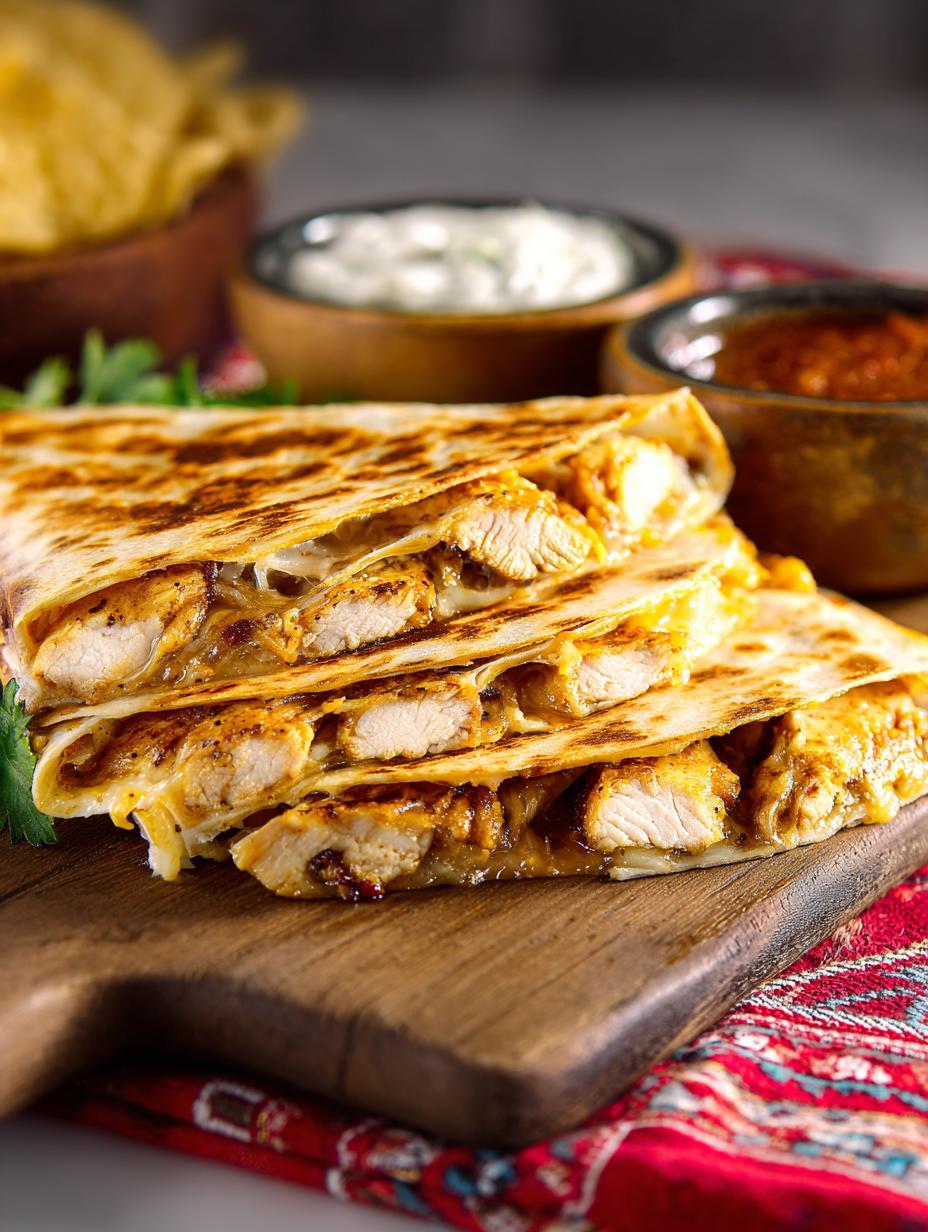 Taco Bell Chicken Quesadillas