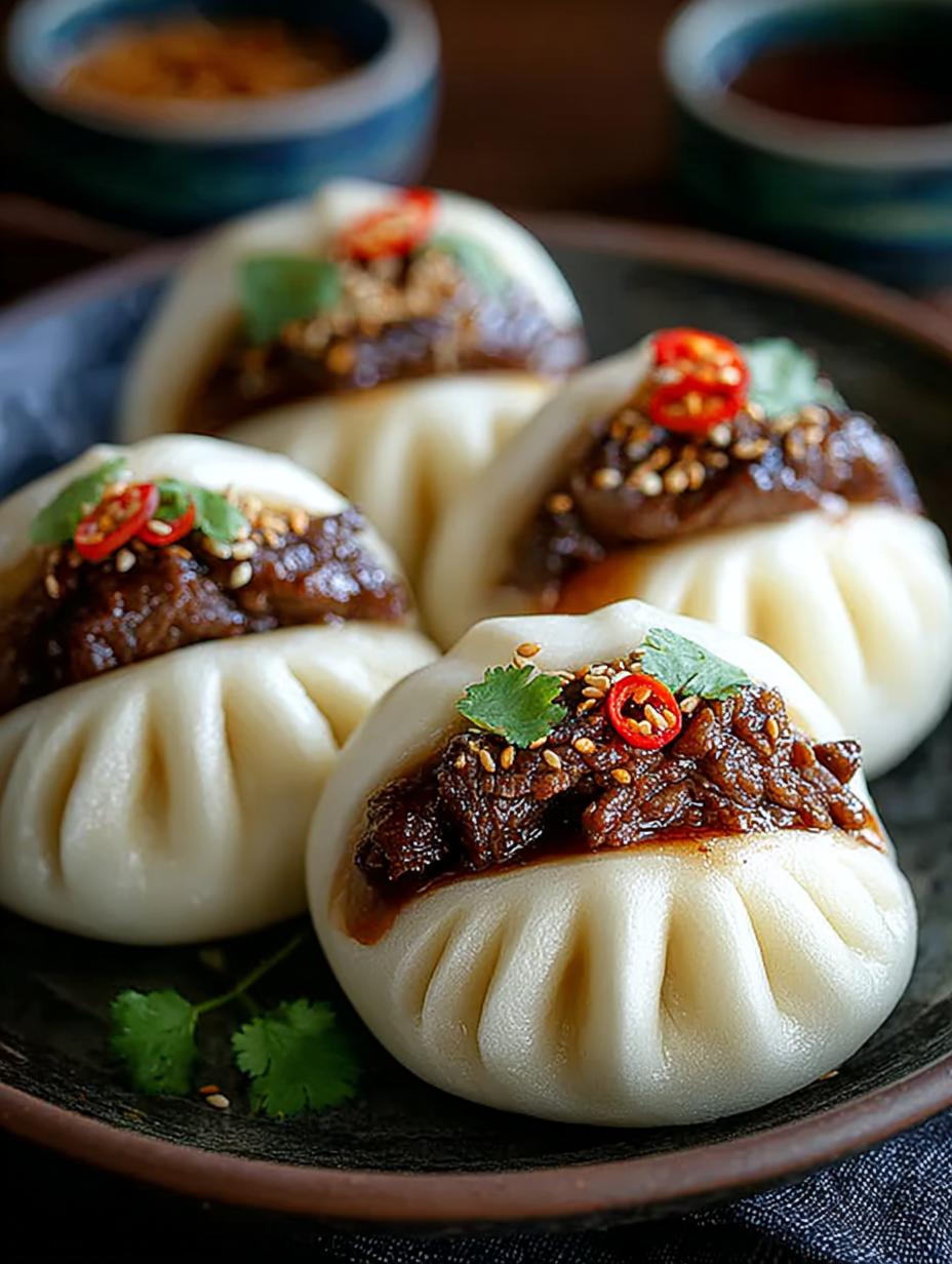 Tender Beef Bao Buns