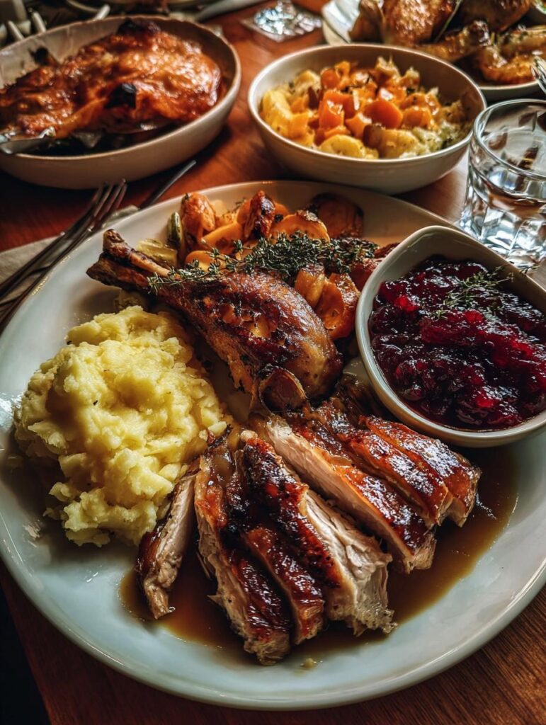 Thanksgiving Dinner Menu