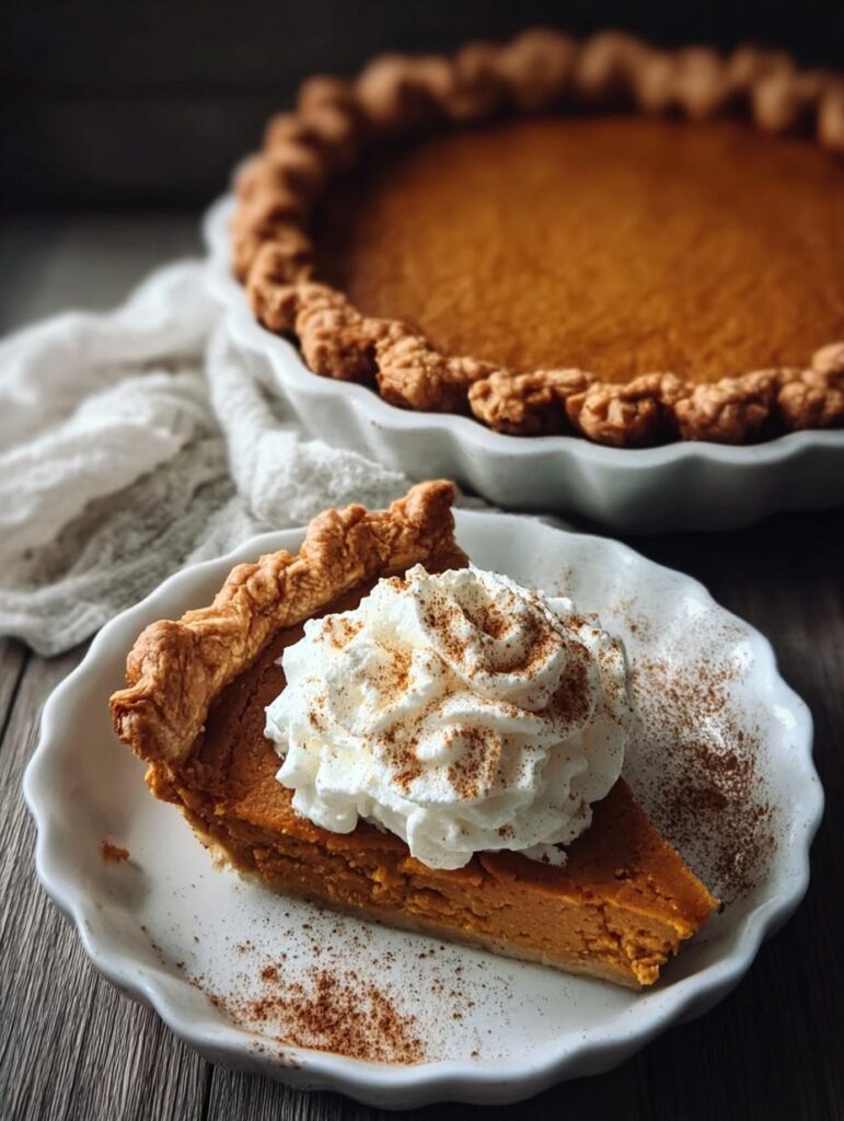 Thanksgiving Pumpkin Pie Whipped