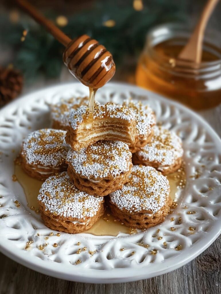 Traditional Greek Honey Cookies