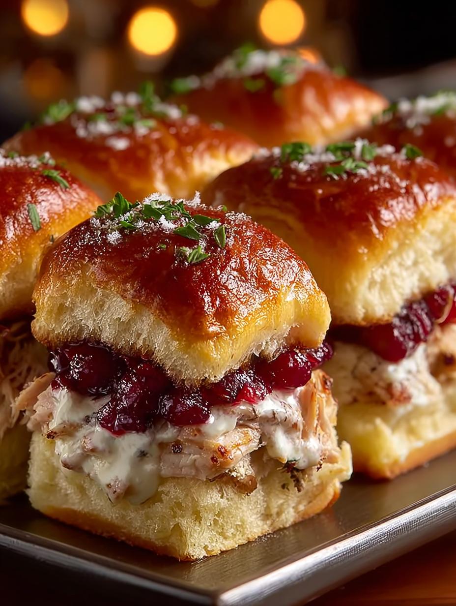 Turkey Cranberry Sliders Holiday Delight You’ll Love - Turkey Cranberry Sliders Holiday - main visual representation