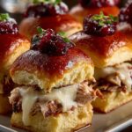 Turkey Cranberry Sliders Holiday