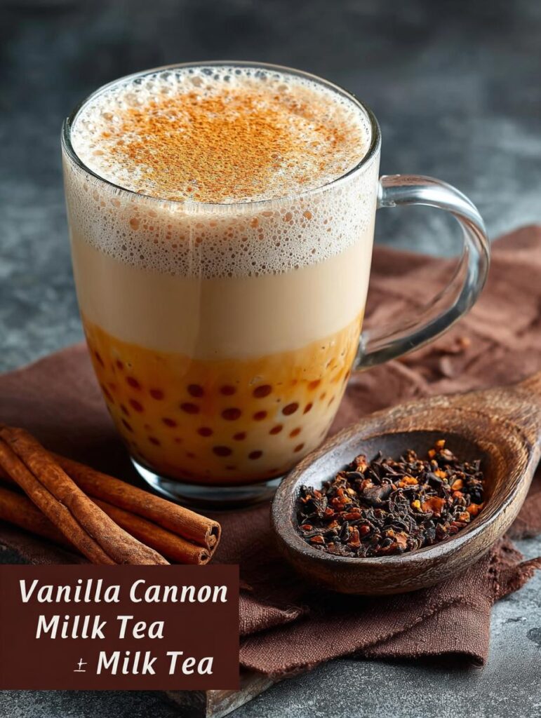 Vanilla Cinnamon Milk Tea
