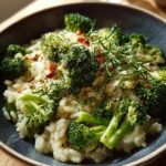 Vegan Broccoli Risotto Creamy