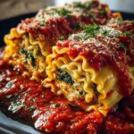 Vegan Lasagna Roll Ups