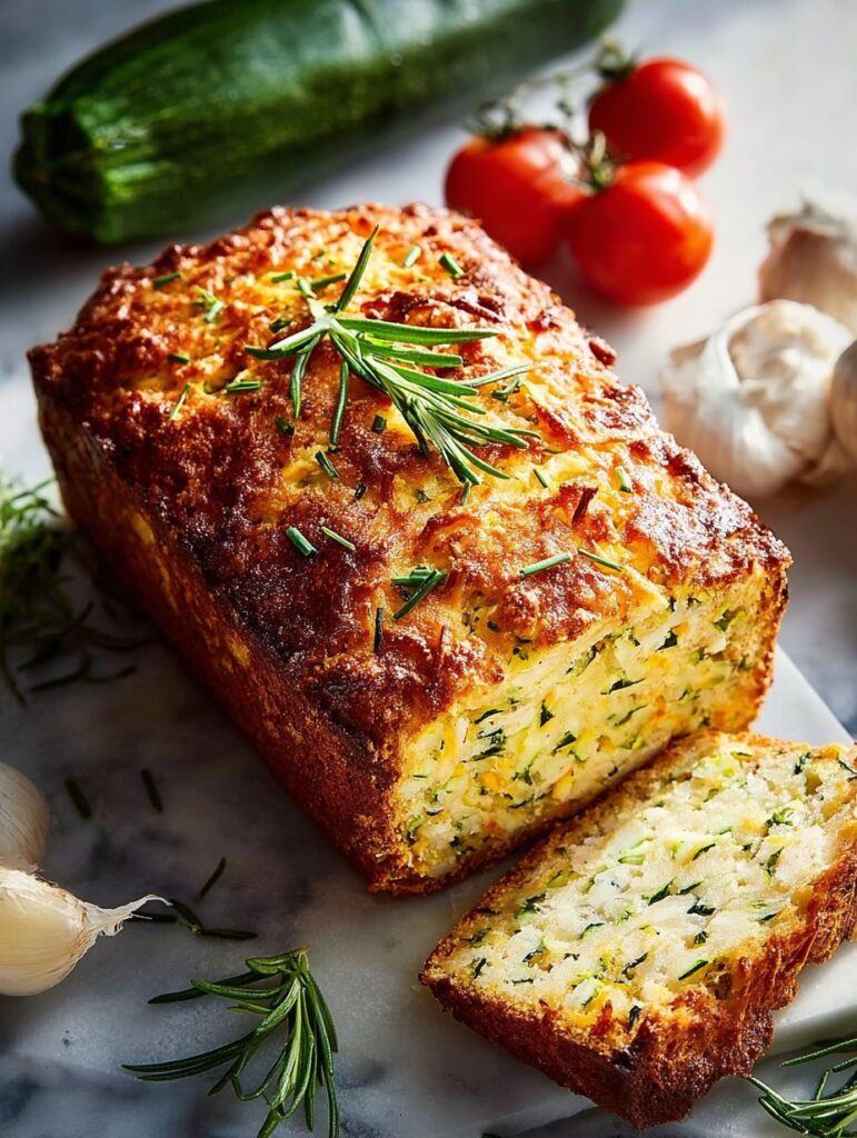 Vegetable Cheddar Zucchini Bread