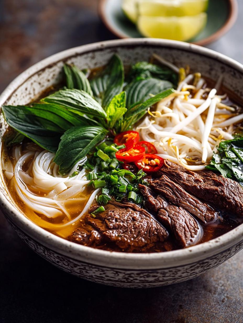 Vietnamese Beef Noodle Soup: 5 Steps to Comforting Perfection - Vietnamese Beef Noodle Soup - main visual representation