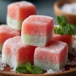 Watermelon Mochi