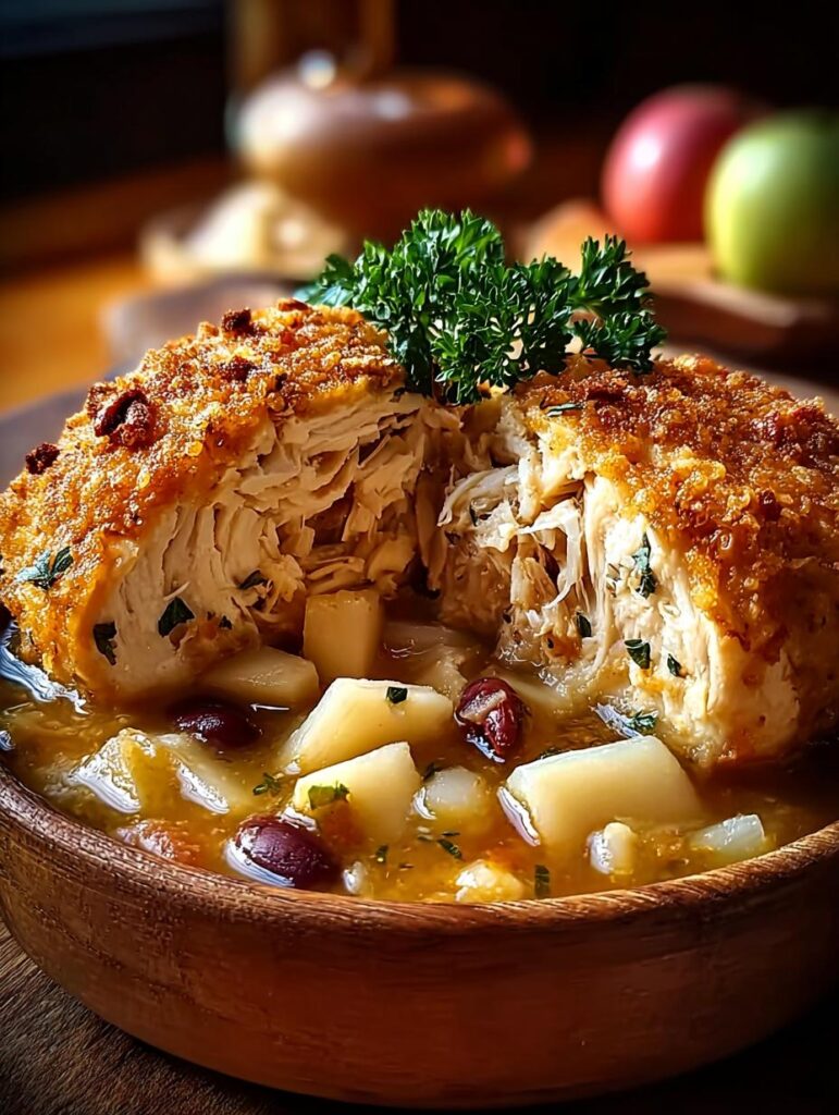 White Cheddar Apple Chicken