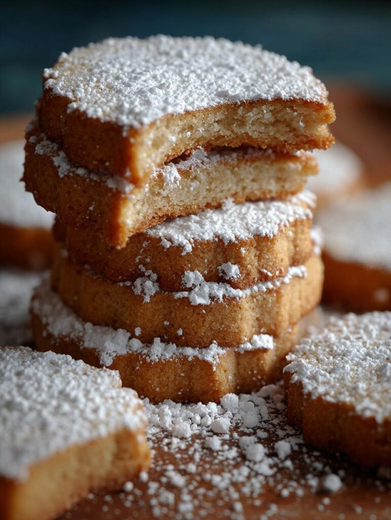 Whole Wheat Shortbread Cookies