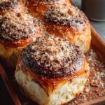 Winter Coffee Brioche Buns