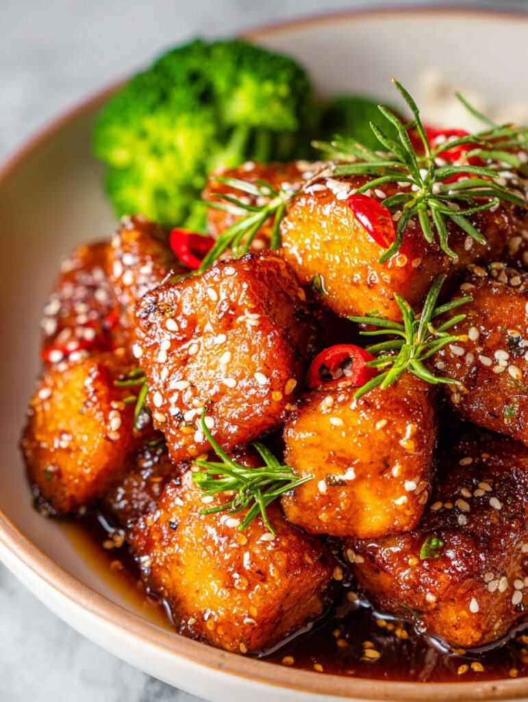 Air Fryer Honey Garlic