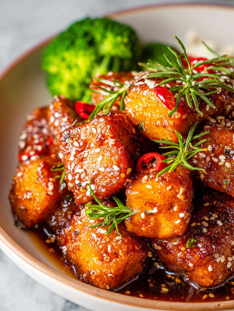 Air Fryer Honey Garlic