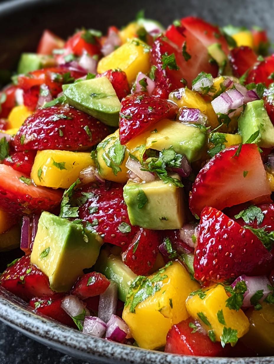 Avocado Strawberry Mango Salsa: 5 Fresh Ways to Enjoy - Avocado Strawberry Mango Salsa - main visual representation