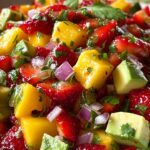 Avocado Strawberry Mango Salsa