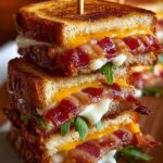 Bacon Wrapped Grilled Cheese