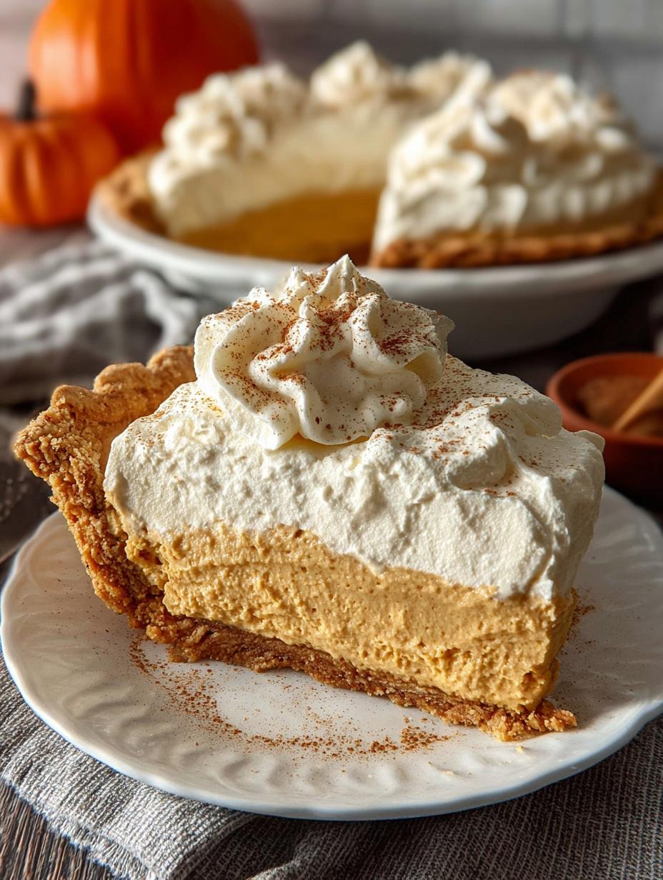 Bake Pumpkin Cream Pie