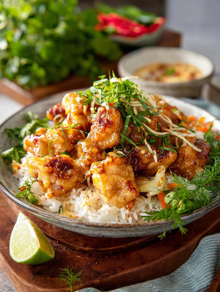 Bang Bang Chicken Rice: 5 Bold Flavors You’ll Love - Bang Bang Chicken Rice - additional detail