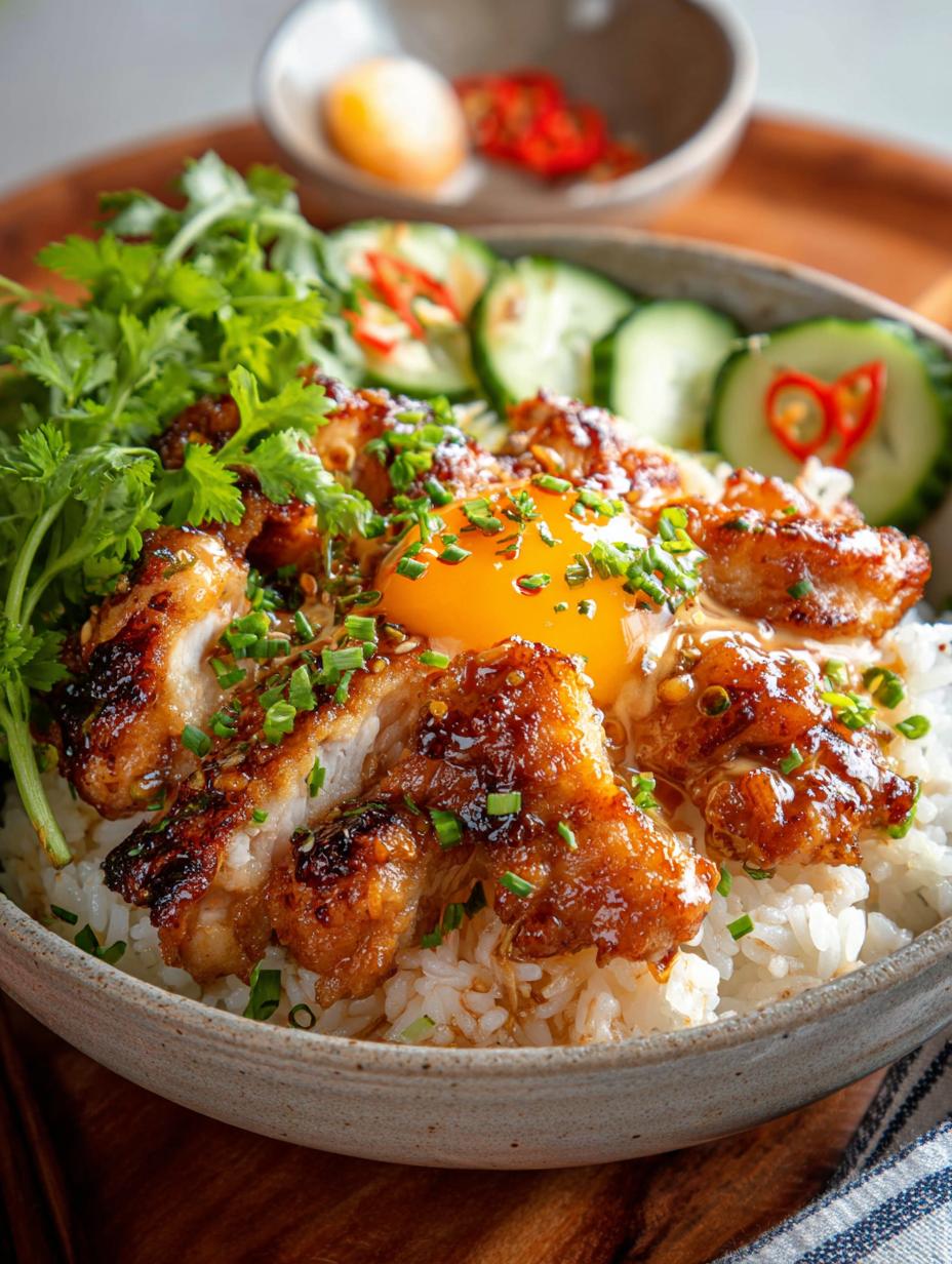 Bang Bang Chicken Rice