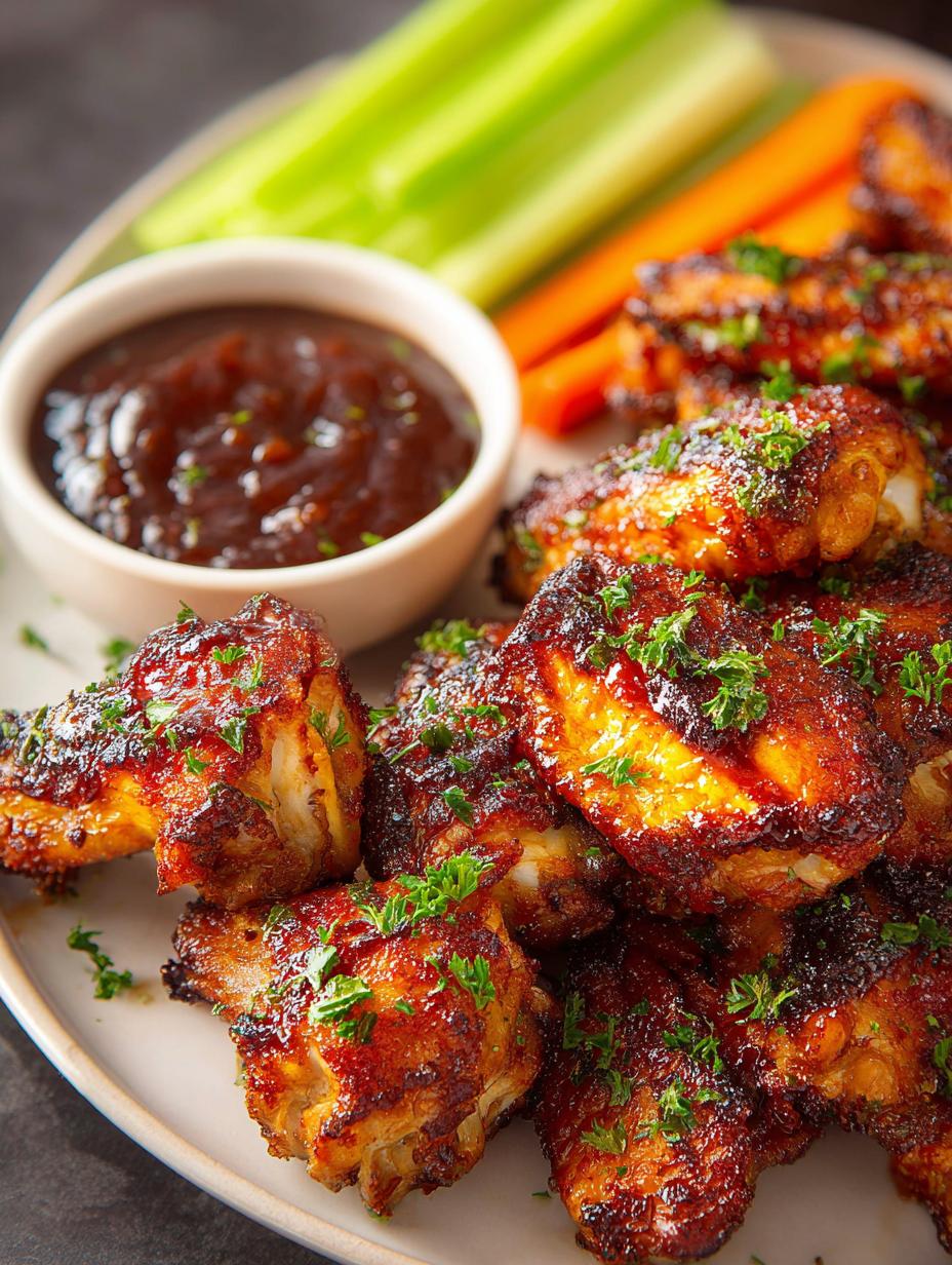 Delicious BBQ Chicken Wings: 4 Simple Steps to Perfection - Bbq Chicken Wings - main visual representation