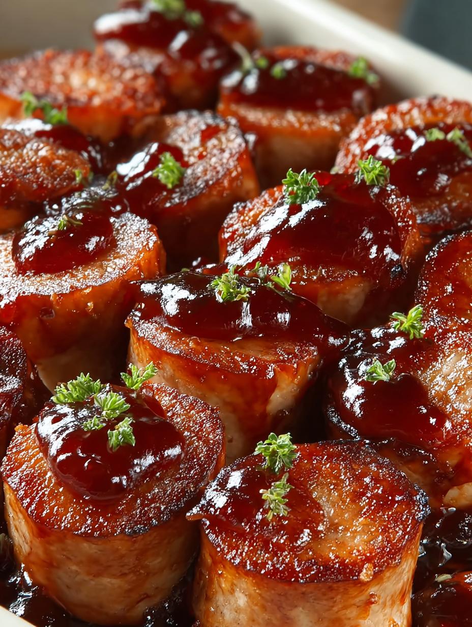 BBQ Sausage Bites Party: 5 Easy Recipes for Gatherings - Bbq Sausage Bites Party - additional detail