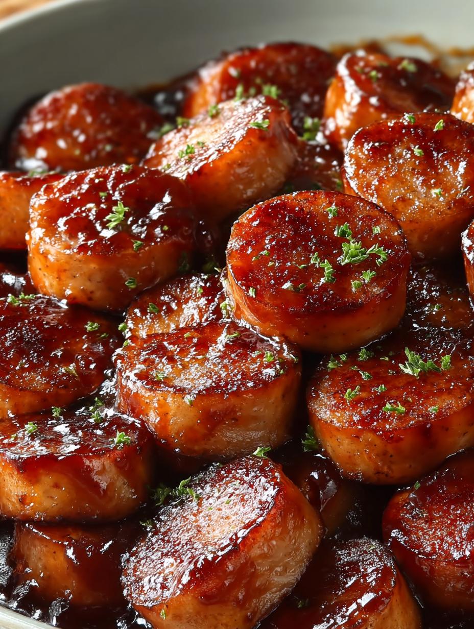 Bbq Sausage Bites Party