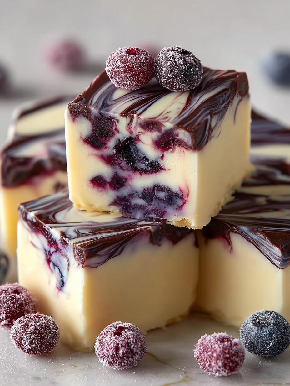 Delicious Blueberry Fudge Dessert Treat Recipe 5 Delicious Blueberry Fudge Dessert Treat Recipe - Blueberry Fudge Dessert Treat - main visual representation