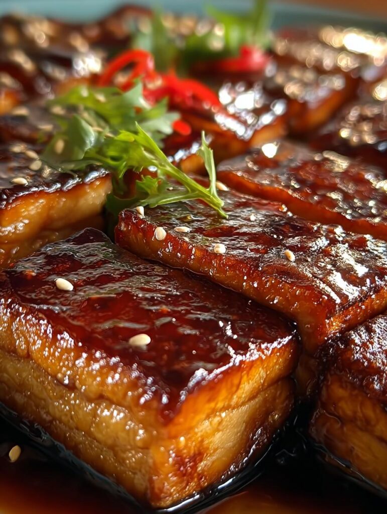 Brown Sugar Glazed Tofu