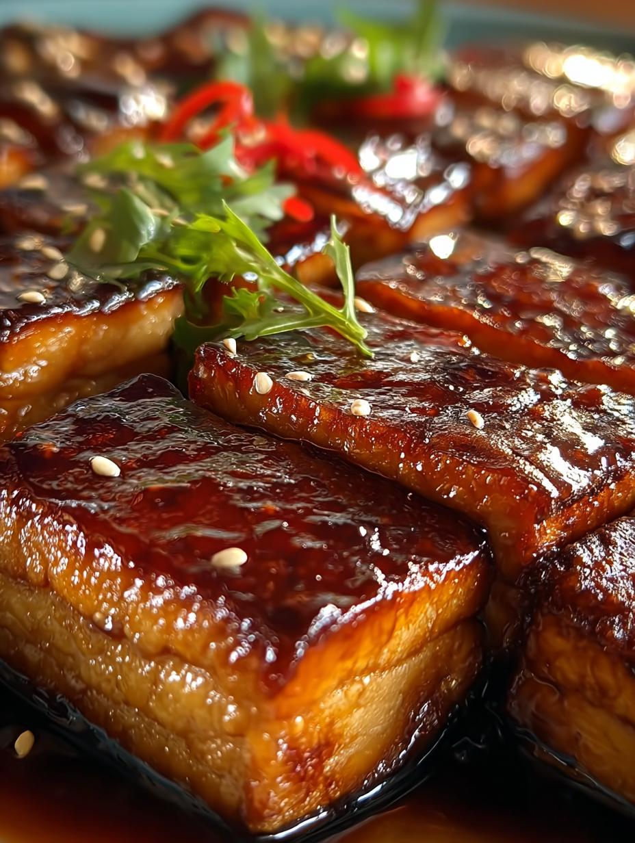 Brown Sugar Glazed Tofu