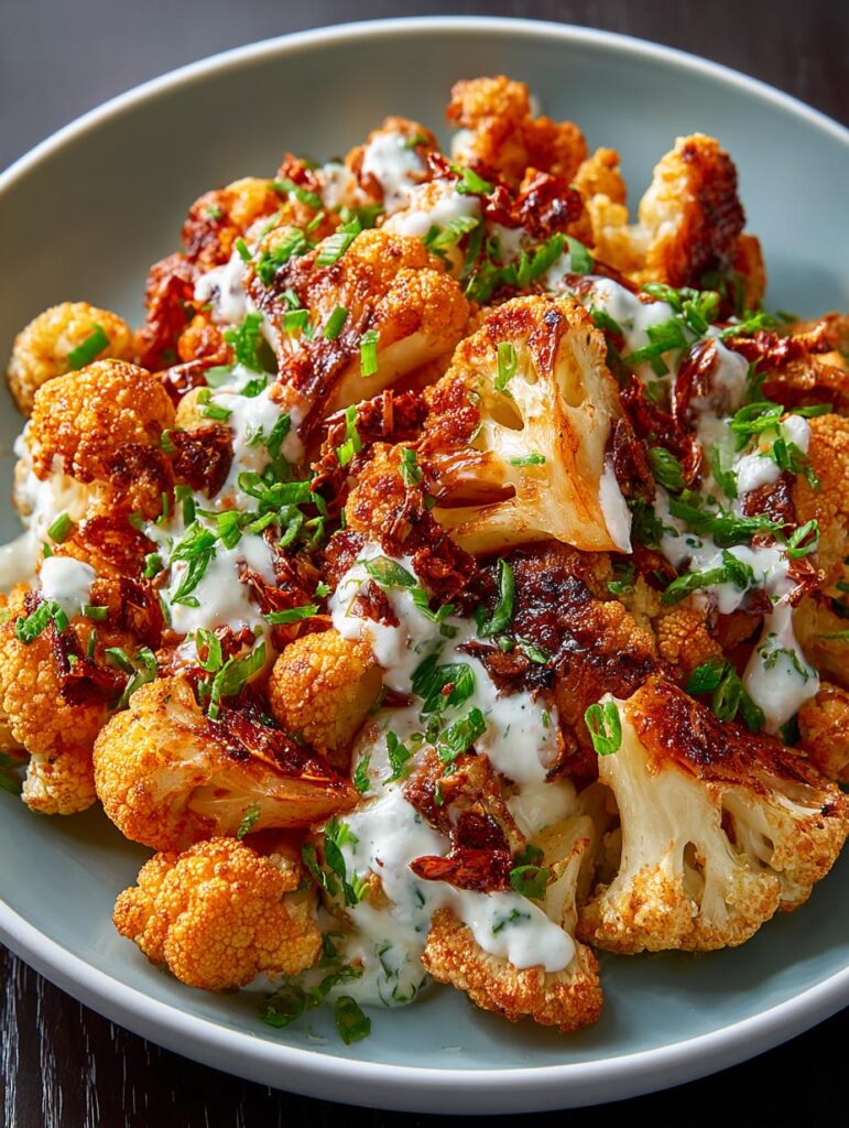 Buffalo Ranch Chicken Cauliflower