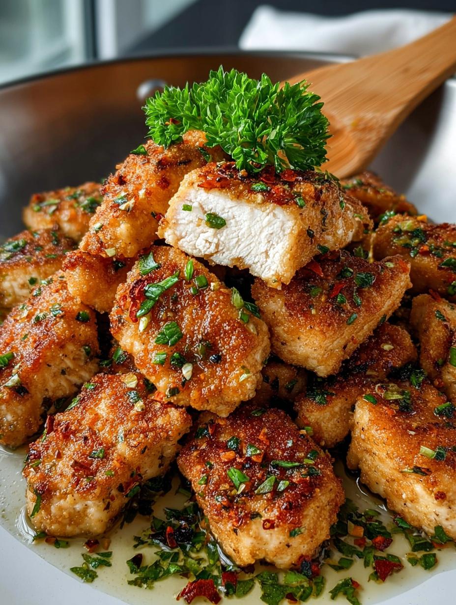 Butter Garlic Chicken Bites