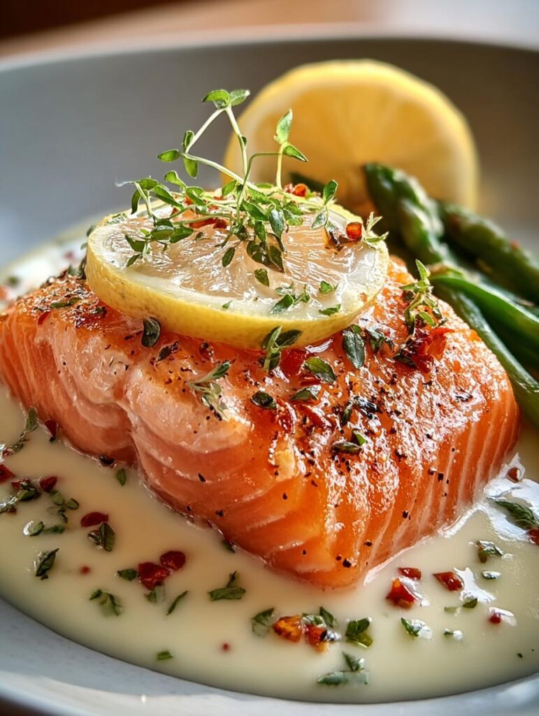 Buttermilk Poached Salmon