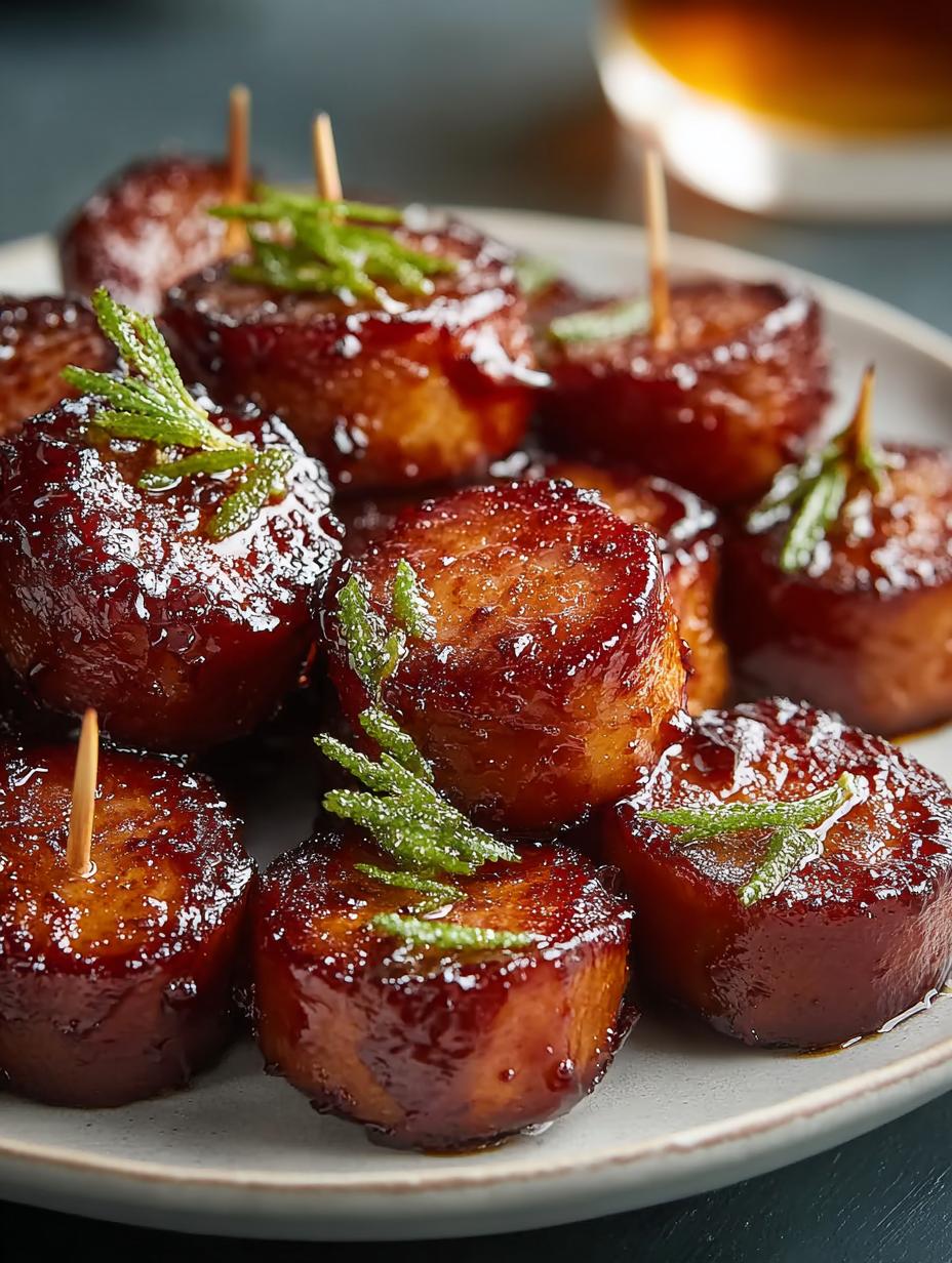 Candied Kielbasa Bites Sweet