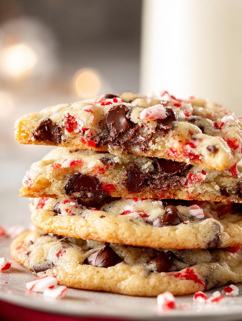 Candy Cane Chocolate Chip Cookies: 7 Festive Treats - Candy Cane Chocolate Chip - additional detail