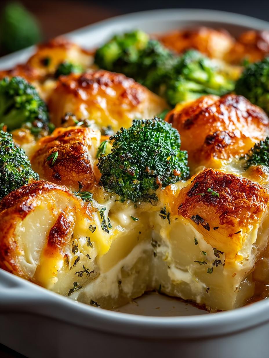 Delicious Cheesy Chicken Potato Broccoli Casserole 5 Delicious Cheesy Chicken Potato Broccoli Casserole - Cheesy Chicken Potato Broccoli - main visual representation