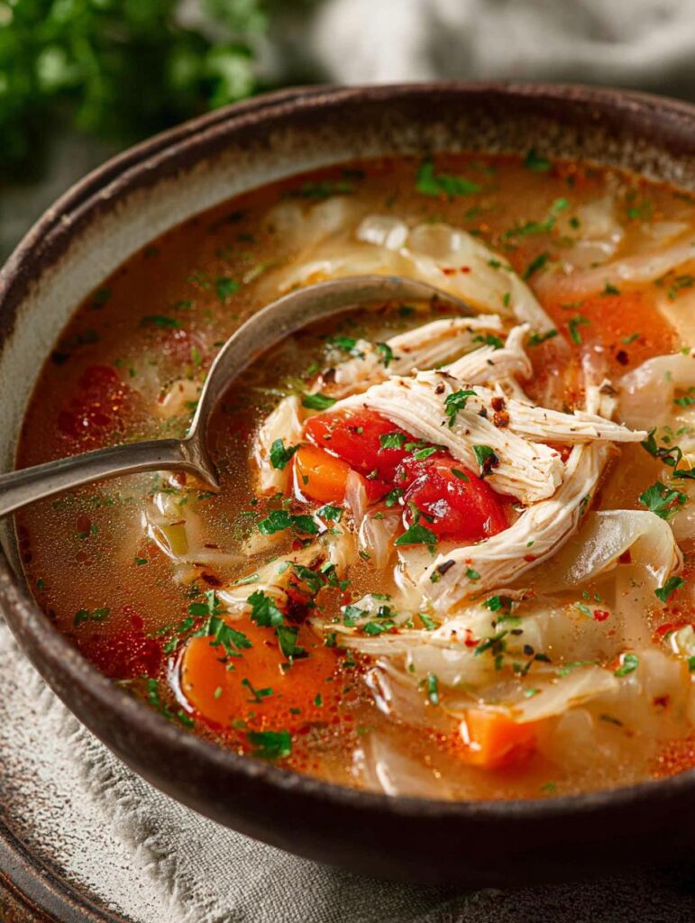 Chicken Cabbage Soup