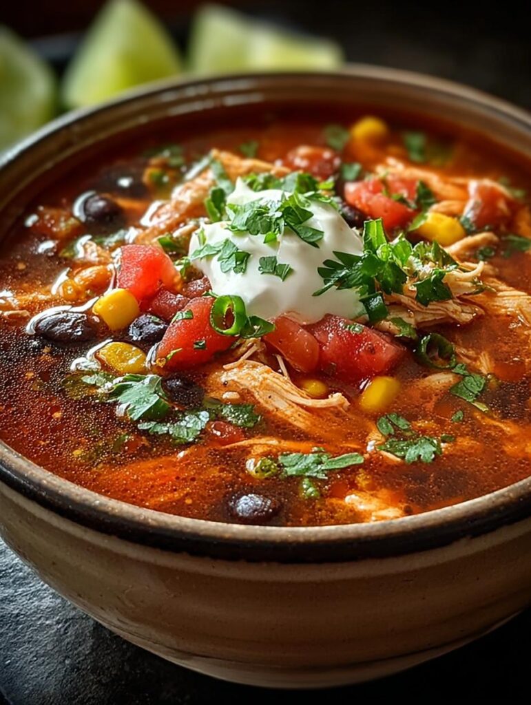 Chicken Enchilada Soup Full