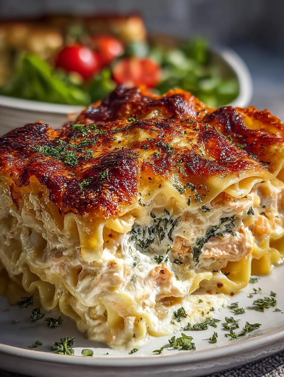 Chicken Lasagna Bake Comfort: 5 Layers of Creamy Goodness - Chicken Lasagna Bake Comfort - main visual representation