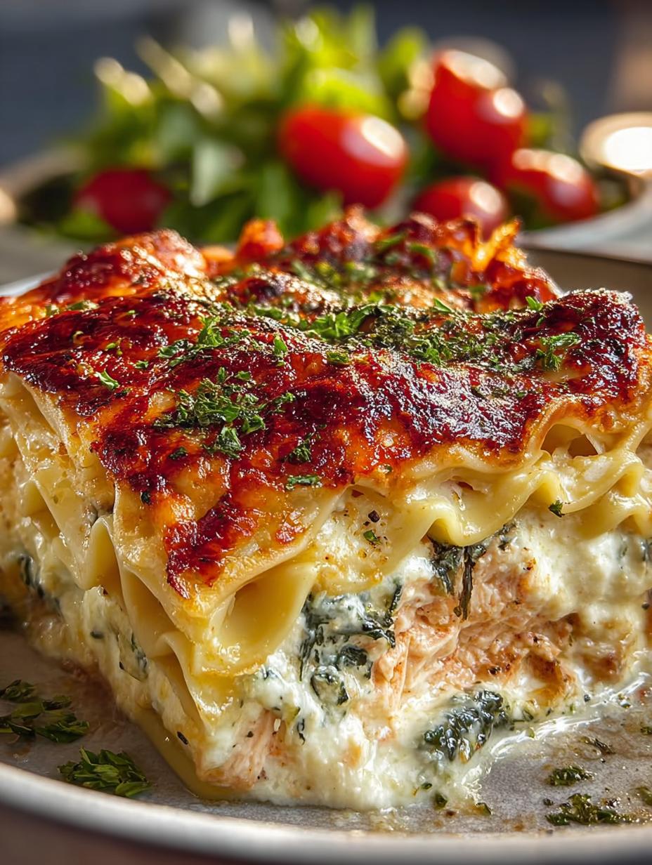 Chicken Lasagna Bake Comfort