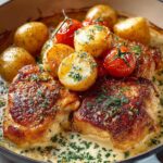 Chicken Potatoes with Dijon