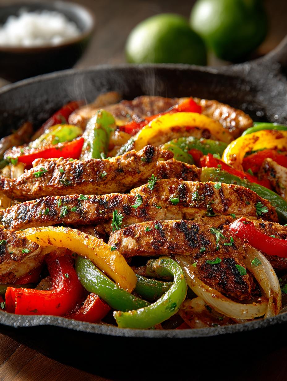 Chicken Steak Fajita Skillet: 5 Reasons to Love This Dish - Chicken Steak Fajita Skillet - main visual representation