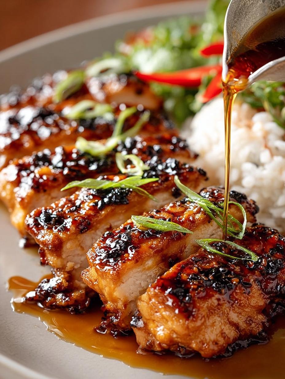 Chicken Teriyaki with Marinade